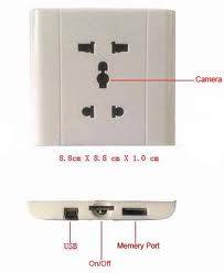 Spy Mini Dvr Socket Camera In Delhi